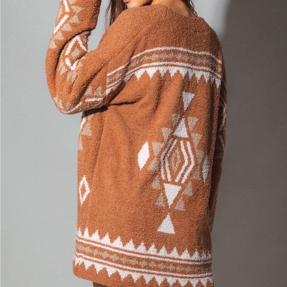 CREAM Aztec Cardigan - Picture 2 of 2